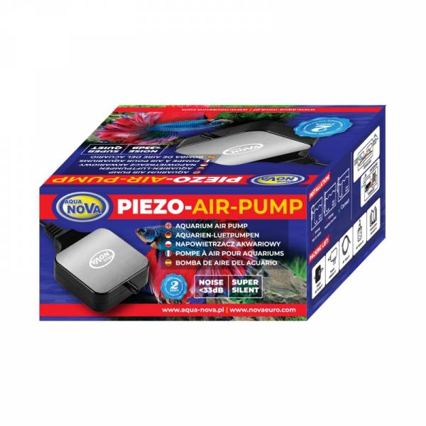 Aqua Nova Piezo-Air-Pump-18 | Aquarienluftpumpe